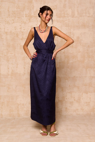 karavan clothing fashion krvn spring summer 26 nai collection amalia dress blue
