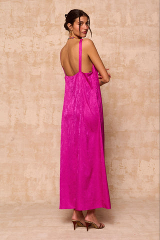karavan clothing fashion krvn spring summer 26 nai collection amalia dress magenta