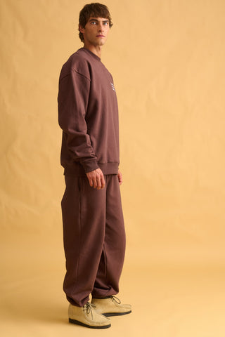 karavan clothing fashion fall winter 25 homecoming men collection andres sweatpants brown