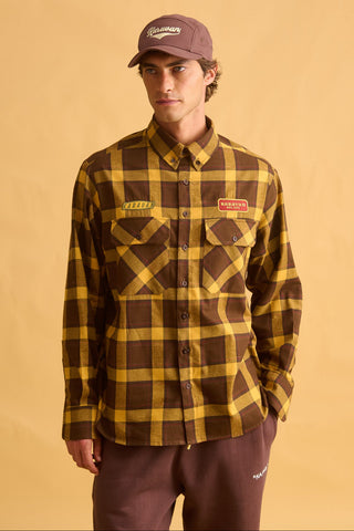 karavan clothing fashion fall winter 25 homecoming men collection joe dad hat brown logo