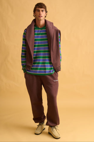 karavan clothing fashion fall winter 25 homecoming men collection andres sweatpants brown