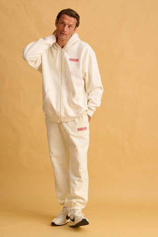 karavan clothing fashion fall winter 25 homecoming men collection andres sweatpants ivory 