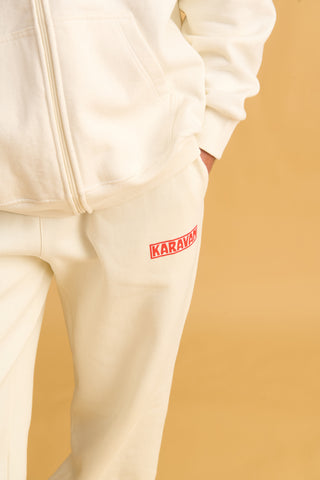 karavan clothing fashion fall winter 25 homecoming men collection andres sweatpants ivory 