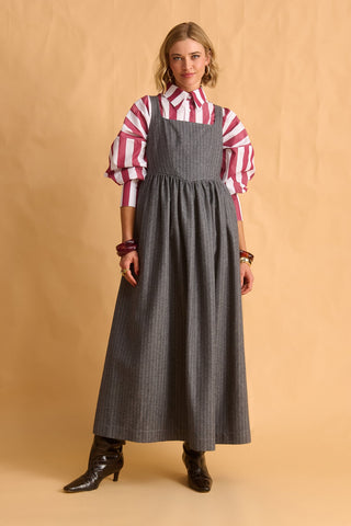 karavan clothing fashion fall winter 25 homecoming krvn collection anitta dress grey