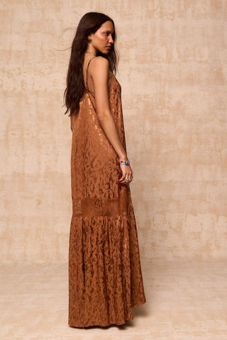 karavan clothing fashion krvn spring summer 26 nai collection annalise dress brown