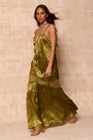 karavan clothing fashion krvn spring summer 26 nai collection annalise dress olive green