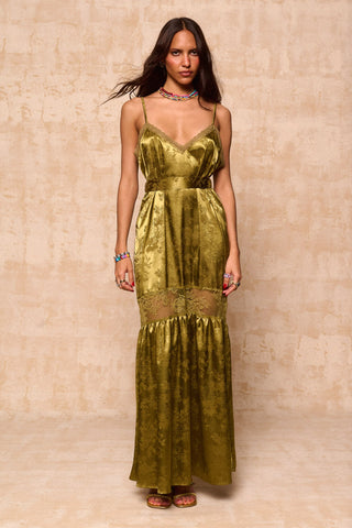 karavan clothing fashion krvn spring summer 26 nai collection annalise dress olive green
