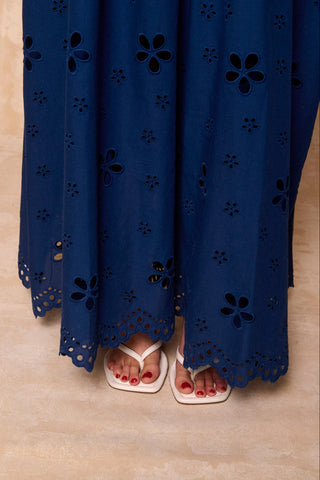 karavan clothing fashion krvn spring summer 26 nai collection antigone dress blue