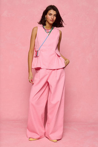 karavan clothing fashion spring summer 26 nai collection miranda trousers pink