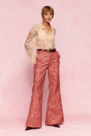 karavan loungewear planet fall winter 26' collection goda shirt beige