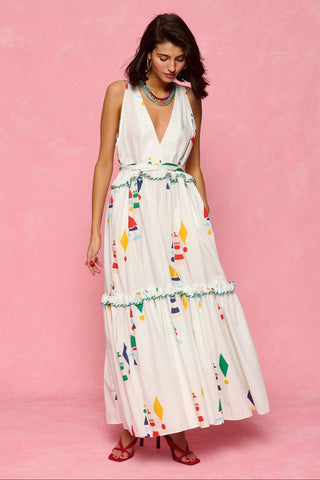 karavan clothing fashion spring summer 26 nai collection artemis dress white lighthouse