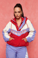 karavan fall winter 26' collection estelle anorak red blue