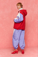 karavan fall winter 26' collection estelle anorak red blue