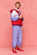 karavan fall winter 26' collection estelle anorak red blue