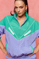 karavan fall winter 26' collection helga jacket mint lilac