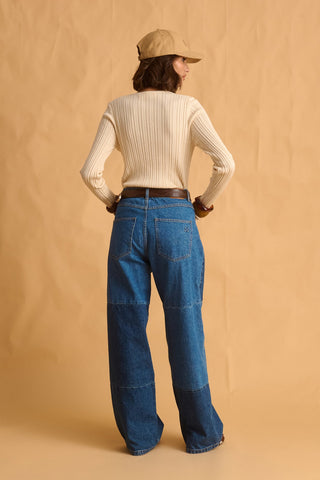 karavan clothing fashion fall winter 25 homecoming krvn collection ashina knitted top ivory