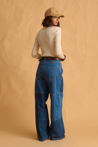 karavan clothing fashion fall winter 25 homecoming krvn collection ashina knitted top ivory