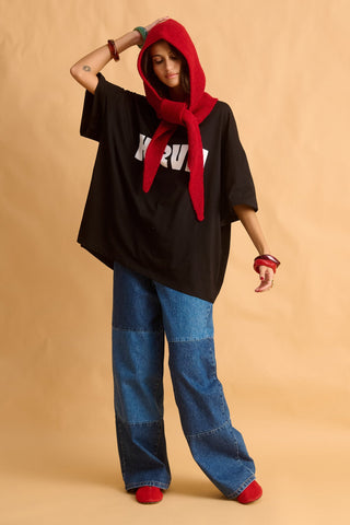 karavan clothing fashion fall winter 25 homecoming krvn collection kylie balaclava red