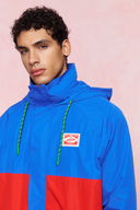 karavan men fall winter 26' collection damiano jacket red blue
