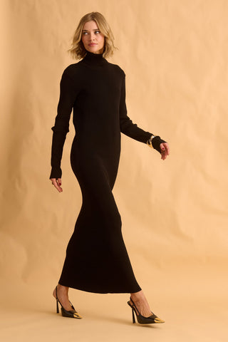 karavan clothing fashion fall winter 25 krvn homecoming collection baris knitted dress black