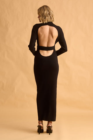 karavan clothing fashion fall winter 25 krvn homecoming collection baris knitted dress black