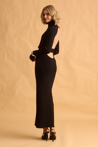 karavan clothing fashion fall winter 25 krvn homecoming collection baris knitted dress black