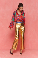 karavan fall winter 26' collection angela shirt red