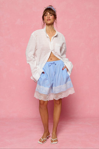 karavan clothing fashion planet homeware spring summer 26 nai collection bermuda shorts light blue lace