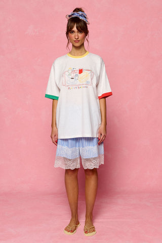 karavan clothing fashion planet homeware spring summer 26 nai collection bermuda shorts light blue lace