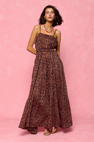 karavan clothing fashion spring summer 26 nai collection bessie dress leopard