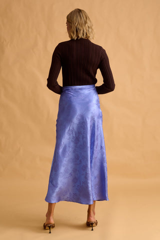 karavan clothing fashion fall winter 25 homecoming krvn collection betty knitted top brown