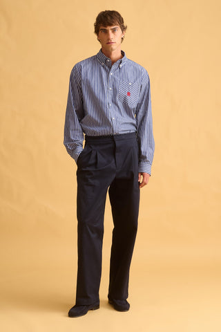 karavan clothing fashion fall winter 25 homecoming men collection billy trousers blue