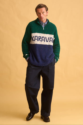 karavan clothing fashion fall winter 25 homecoming men collection billy trousers blue