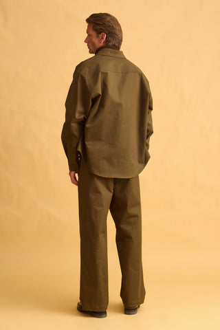 karavan clothing fashion fall winter 25 homecoming men collection bronko shirt khaki