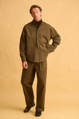 karavan clothing fashion fall winter 25 homecoming men collection billy trousers khaki