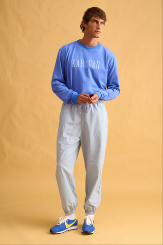 karavan clothing fashion fall winter 25 homecoming men collection reggie longsleeve blue