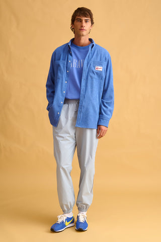 karavan clothing fashion fall winter 25 homecoming men collection vince shirt cobalt blue