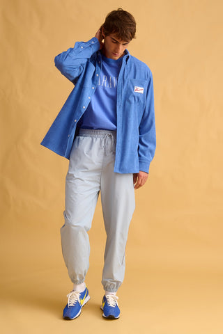 karavan clothing fashion fall winter 25 homecoming men collection vince shirt cobalt blue