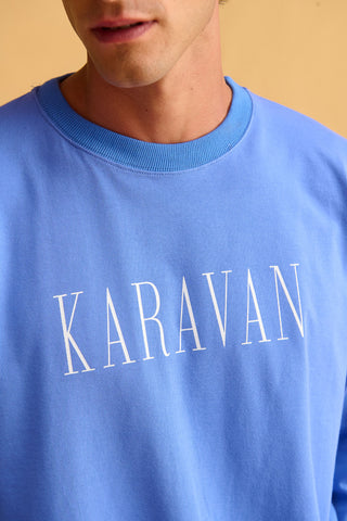 karavan clothing fashion fall winter 25 homecoming men collection reggie longsleeve blue