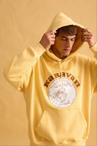 karavan clothing fashion fall winter 25 homecoming men collection damina hoodie yellow