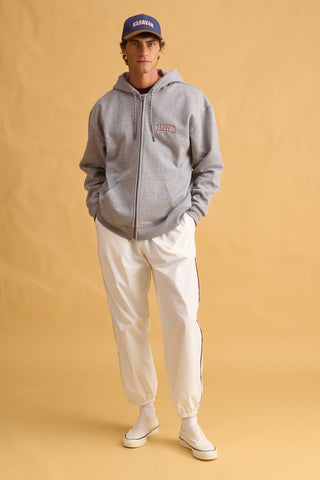 karavan clothing fashion fall winter 25 homecoming men collection jack zip hoodie grey