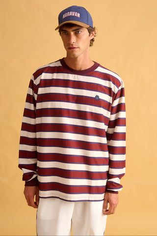 karavan clothing fashion fall winter 25 homecoming men collection jordi longsleeve bordeaux