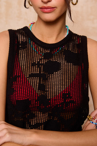 karavan clothing fashion krvn spring summer 26 nai collection bridget knitted top black