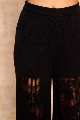 karavan clothing fashion krvn spring summer 26 nai collection mina knitted trousers black