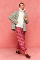 karavan fall winter 26' collection lamesa trousers pink
