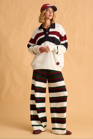 karavan clothing fashion fall winter 25 homecoming krvn collection martina knitted polo blue green bordeaux