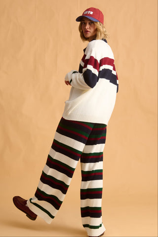 karavan clothing fashion fall winter 25 homecoming krvn collection martina knitted polo blue green bordeaux