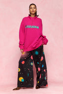 karavan fall winter 26' collection calliope trousers planets black