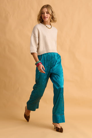 karavan clothing fashion fall winter 25 krvn homecoming collection camila trousers petrol