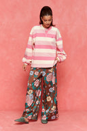 karavan fall winter 26' collection melia pants floral brown